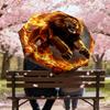 Flaming Lion: A Unique and Powerful Umbrella Design   Perfect for Outdoor Adventures, Auto Open/Close Functionality, Ideal As a Gift for Travel