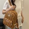 Path Women's Backpack Women's Bag  New Large Capacity Retro Printed Travel Backpack School Bag Women's