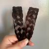Women Fishbone Braid Non-slip Wide Hair Hoop Wig Headband Korean Style Headwear Female Hairbands