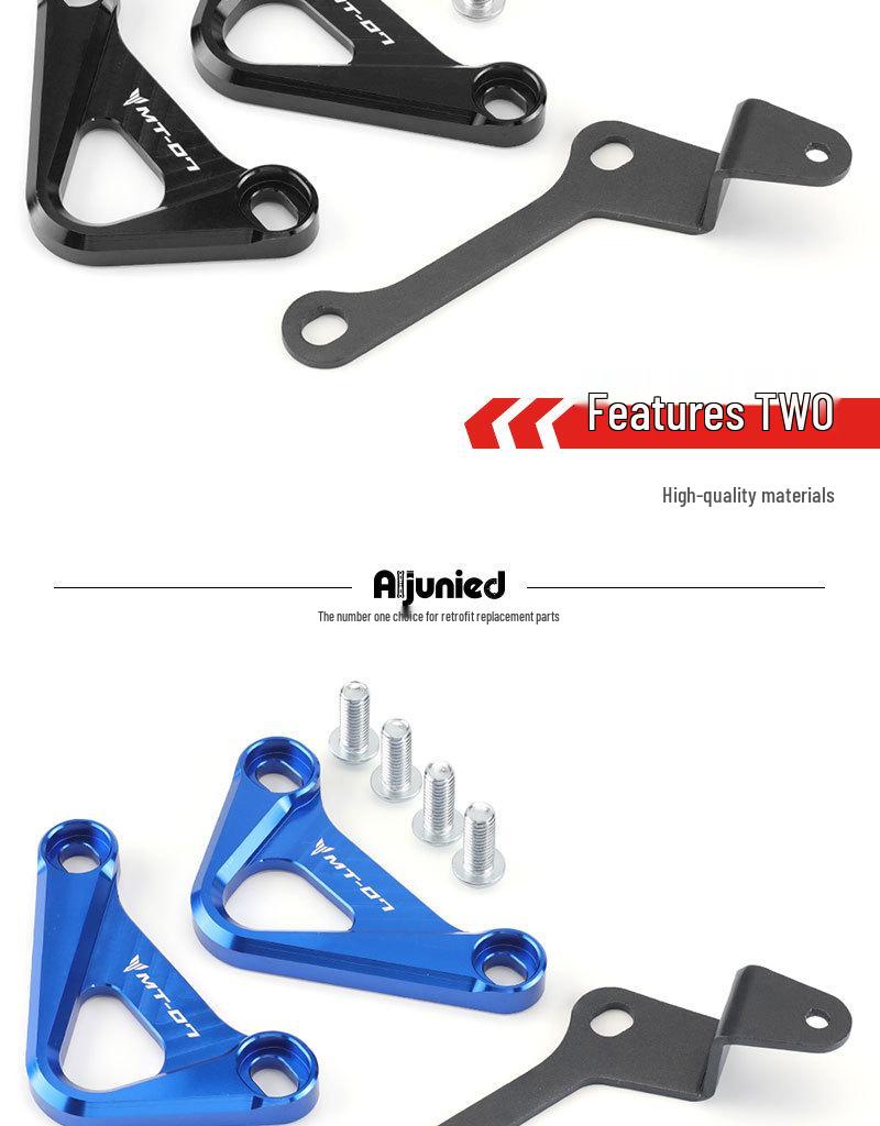 Yamaha MT07 Rear Footrest Bracket Replacement - Passenger Accessory