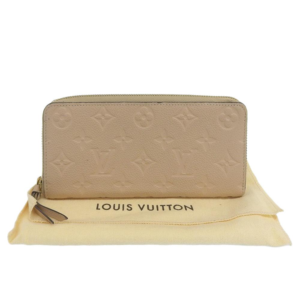 LOUIS VUITTON Portefeiulle Clement Purse M60173 Dunne beige Monogram Ann Platt Women Used