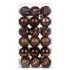 36PCS Tree Decor Set Xmas Tree Ornaments Holiday Party Supplies  Christmas Tree Decorating