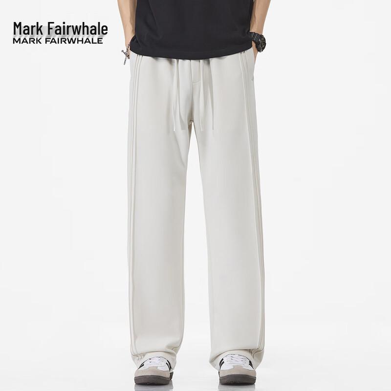 FAIRWHALE Men's Loose Fit Straight Leg Sweatpants