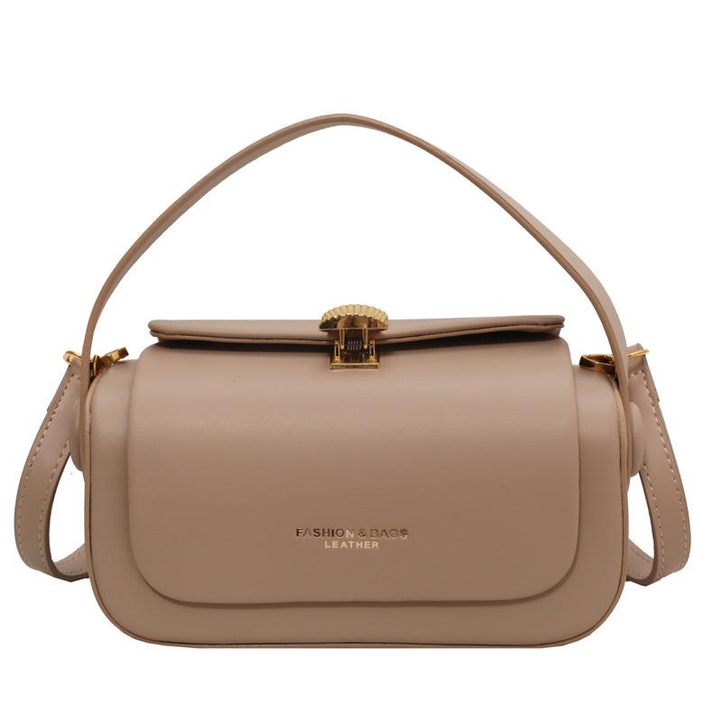 Trend fashion high-end small square bag women's new autumn and winter shoulder messenger bag texture messenger bag
