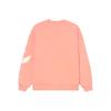Li Ning Training Series Color Block Logo Print Loose Fit Pullover Long Sleeve Sweatshirt Unisex Sweatshirt Orange Pink AWDRD38-8