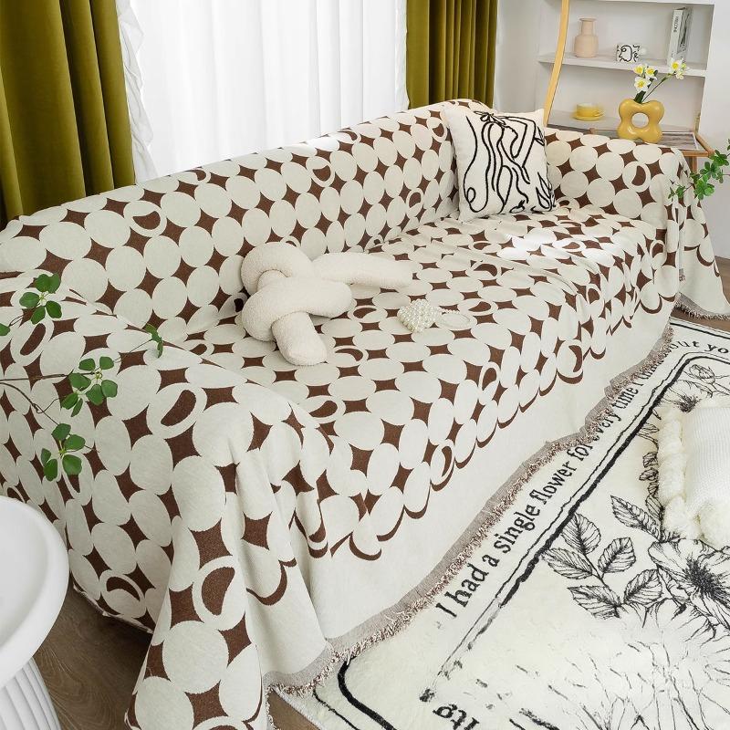Chenille Sofa Cover Cloth, All-purpose, All-purpose, All-around Sofa Towel, New Three Seat, One Noble Consort Sofa Blanket