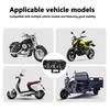 Motorcycle LED Spot Light Dual Color Hi/Low Beam Fog Lamps for Car Trucks SUV UTV 12V 24VMini Lens Headlight Driving Light