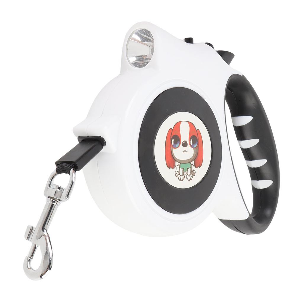 Retractable Dog Leash 16.4FT Anti Tangling Automatic Telescopic Tractor Dog Leash with LED Light