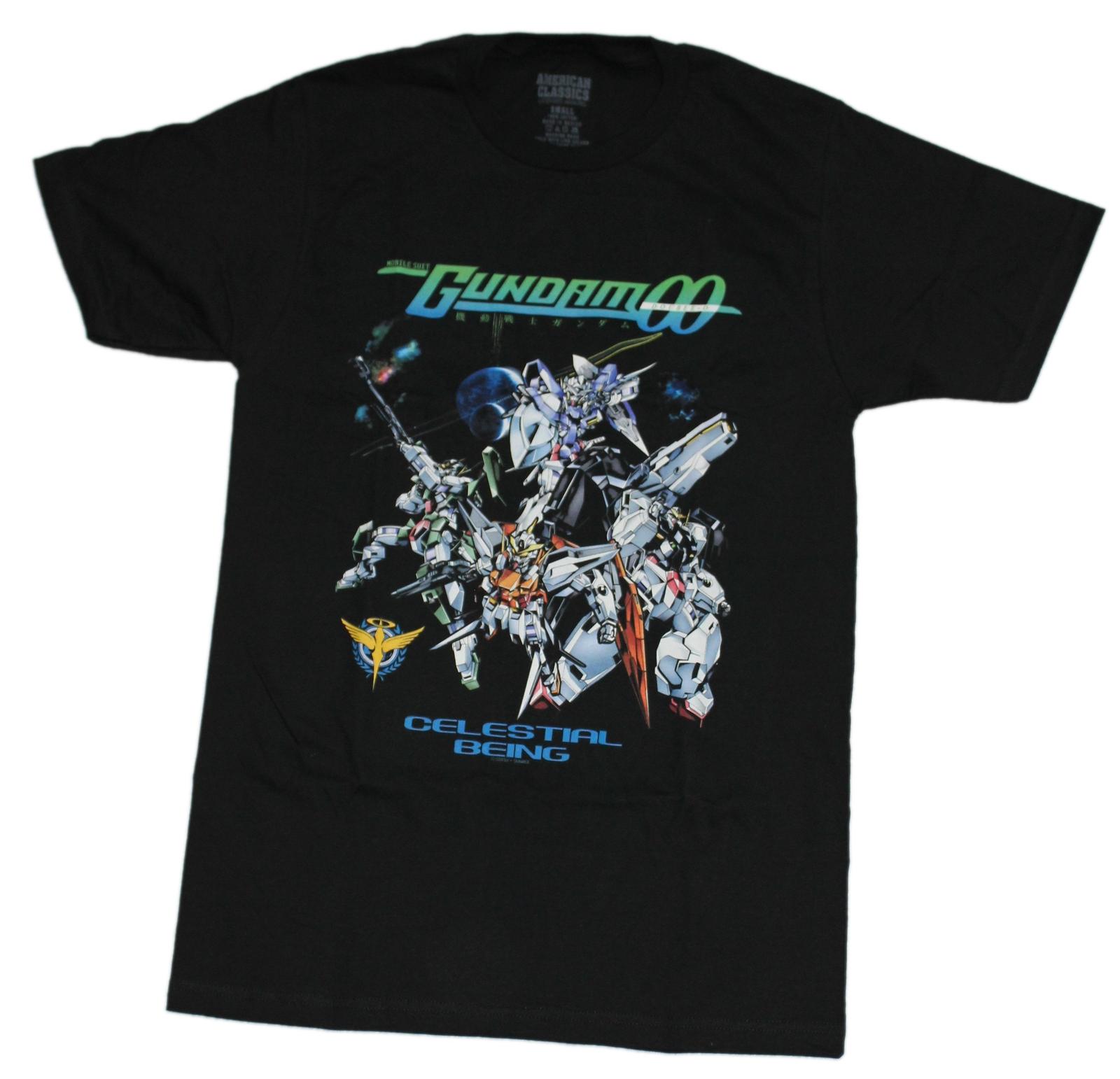 Mobile suit Gundam New Adult T-Shirt - Gundam Double 00 OO MEch Group S