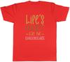 Funny Lifes Short Unisexs TShirt Eat the Cheesecake Dessert Tee Gift