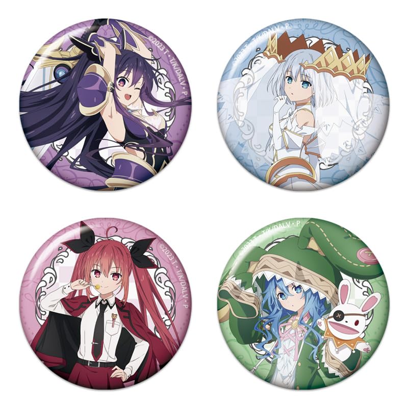 Date A Live V Trading Can Badges Vol.1 12 Pieces In 1 Box