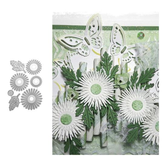 Cute Flower Leaf Metal Cutting Dies DIY Scrapbook Emboss Paper Card Stencil Mold