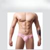 Men'S Underwear Sexy U Convex Pouch Lingerie Underpants Tight Low Rise Briefs Mesh Transparent Jockstrap High Elastic Panties