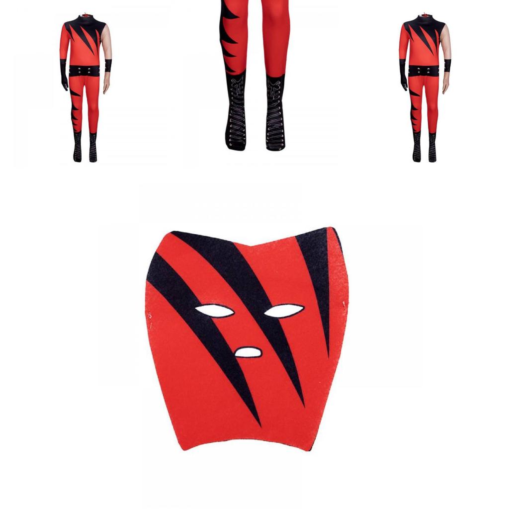 High-quality Milk Silk Material Mangguo Children's Wrestling Bodysuit Cosplay Costume