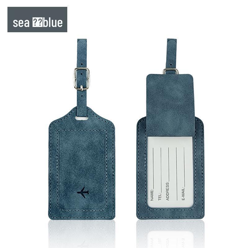 Multi-Color Luggage Tag & Anti-Magnetic Passport Holder Set