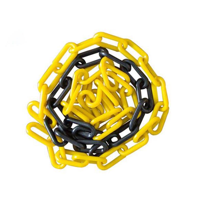 FLYER Thickened Reflective Rubber Traffic Cone with Warning Chain