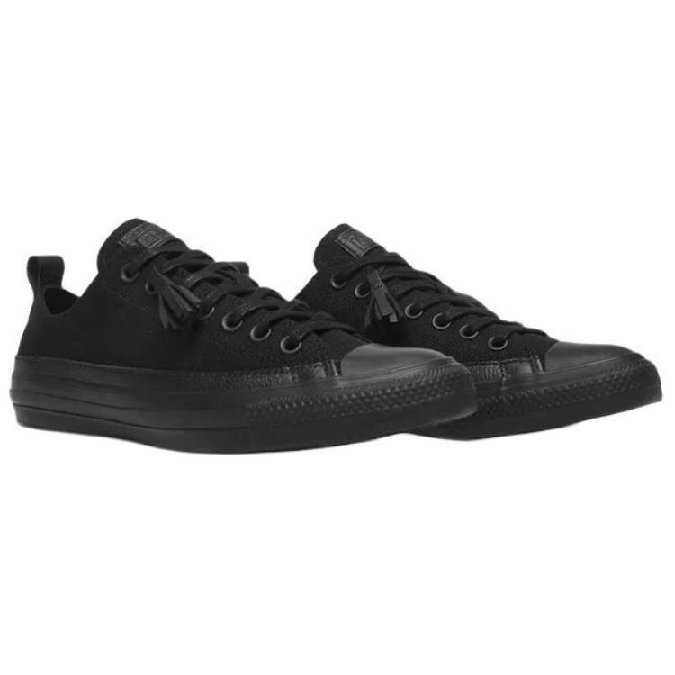 Converse All Star Comfortable Soft Non-Slip Durable Low-Top Skate Shoes Unisex Sneakers Black A14437C