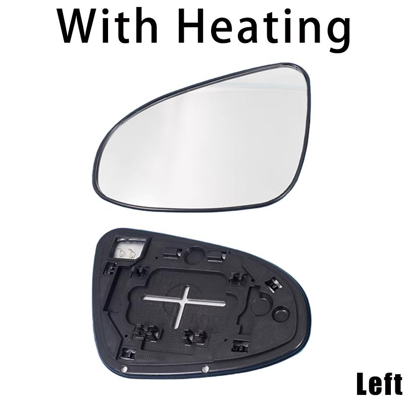 For Toyota Vitz 2012- Car Rearview Mirror Glass Outside Door Side Lens With Heating