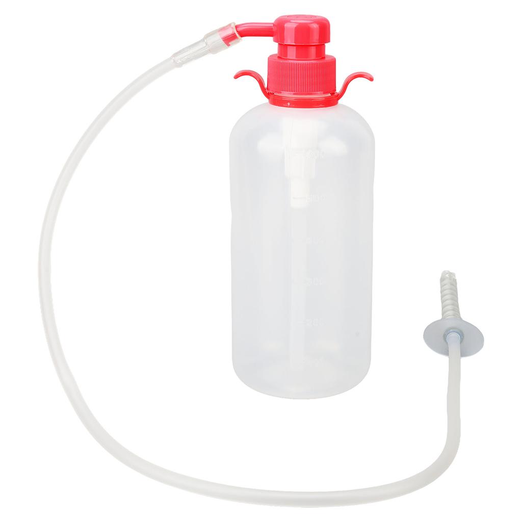 Vaginal Douche Multipurpose 9 Holes Removable Silicone Women Vaginal Cleaner with 3 Nozzles 600ML