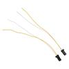 Dependable Speaker Connection 2 Pin Audio Cable Harness for Mazda Cars