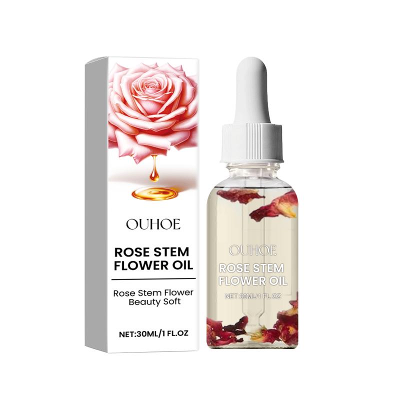 Rose Perfume Body Oil Skin Tightening Scent Massage Moisturizing Deep Hydrating Nourishing Thigh Belly Slimming Firming Body Oil