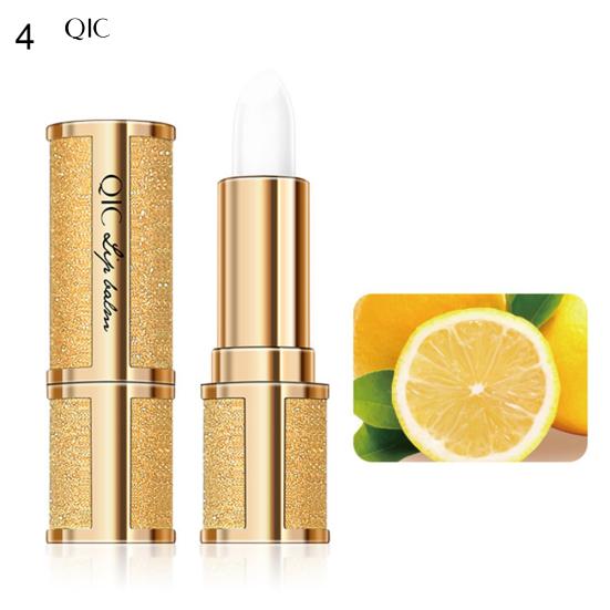 QIC Hydratační rtěnka s dlouhotrvající ovocnou příchutí a měnící se barvou na rty