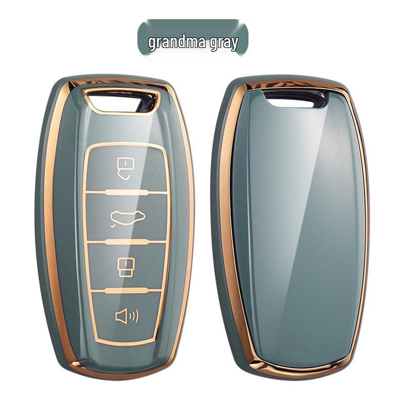 Car Key Cover Shell for Great Wall Haval H6 Coupe, H2S, H4, H7, H9, Big Dog, M6, F5, and F7.