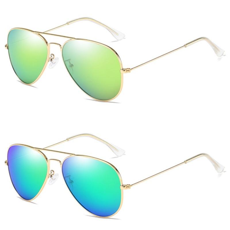 Classic Pilot Sunglasses Men Luxury Metal Black Aviation Sun Glasses Male Fashion Driving Vacation Shades Uv400