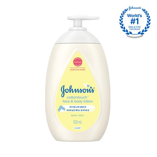 Johnson's Cotton Touch Face & Body Lotion 500ml