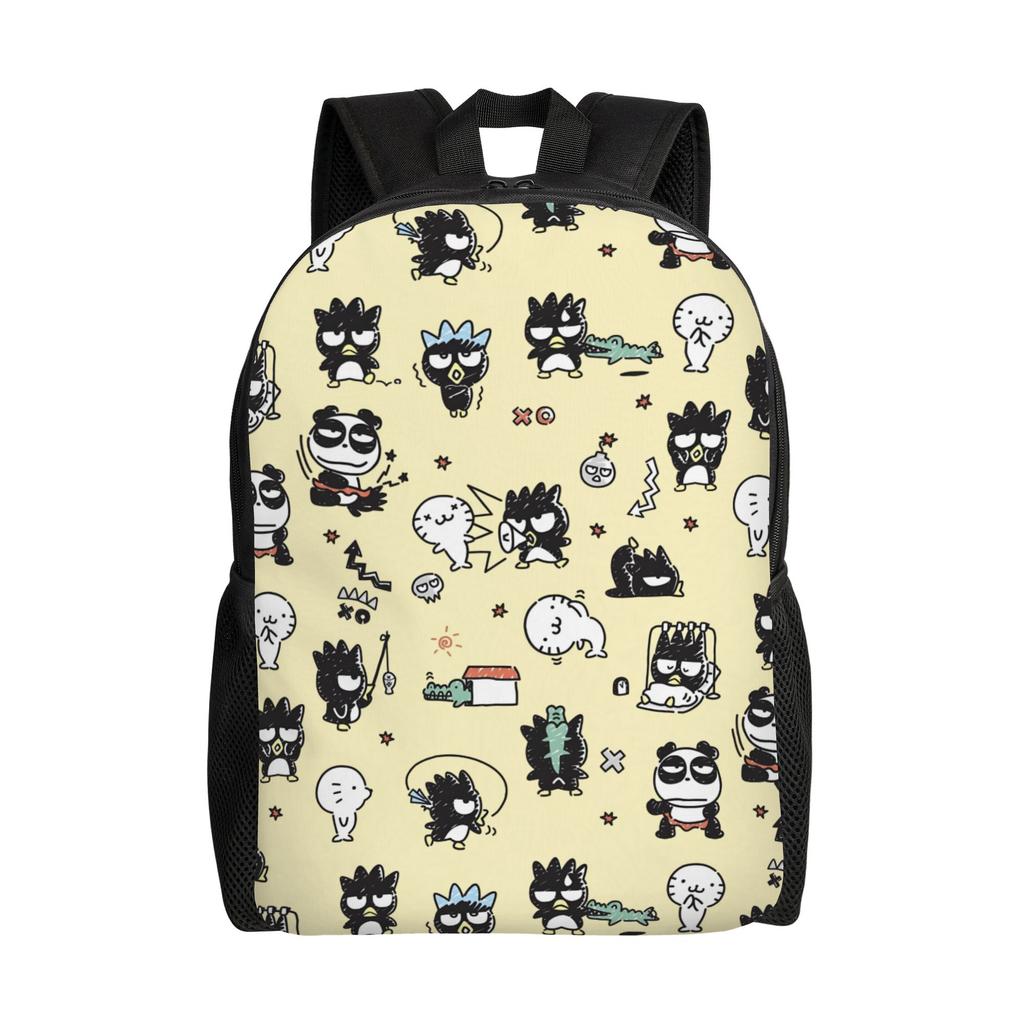 B-BADBADTZ Backpacks for Women Men Water Resistant College School Penguin Anime Bag Printing Bookbags