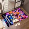 Custom Name Personalized KPop Demon Hunters Print Carpet, Versatile Home Decor Rug, for Playroom, Apartment, Balcony, Entryway, Hallway Gift