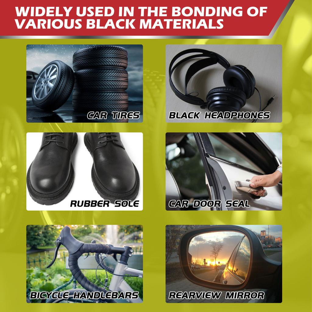 Rayhong Tire Repair Adhesive Car Tire Crack Repair Strong Adhesive for Tire Maintenance Tire Repair Adhesive Water Sealing Adhesive