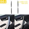 Pro BMW X3 E83 2004 2005 2006 2007 2008 2009 2010 Autopříslušenství Carbon Fiber Vnitřní dveře Dveře Push madlo Kryt Obložení Samolepka