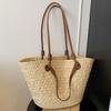 Fashionable Seaside Vegetable Basket Bag Casual Niche Simple and Large-capacity Single-shoulder Women's Bag
