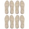 4pcs 5D Massage Memory Foam Insole, Thickened Breathable Cushioning, Comfortable Insole For High Heels