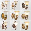 European & American Style Wall Lamp for Living Room, Bedroom, and More – Ideal for Bedside, Hallway, Balcony, and Staircase.