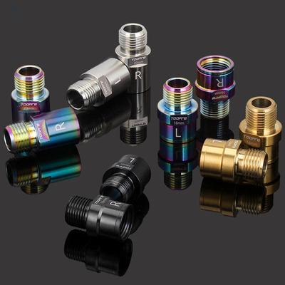 Bike Bicycle Pedal Extender 16mm/20mm for  9/16 In Threaded Pedals Chrome-Molybdenum Steel