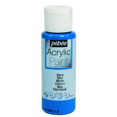 Acrylic Paint - PEBEO - Matte Ocean Blue - 59ml - Mixed - Matte Finish