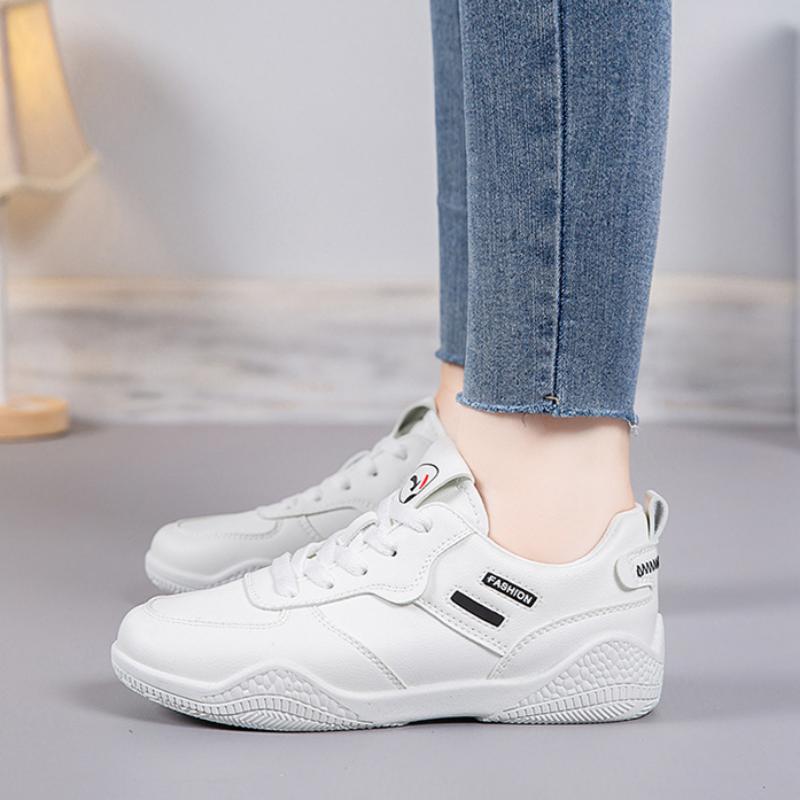 White Shoes All-match Lightweight Women's Sports Casual Shoes Soft Sole Breathable Shoes