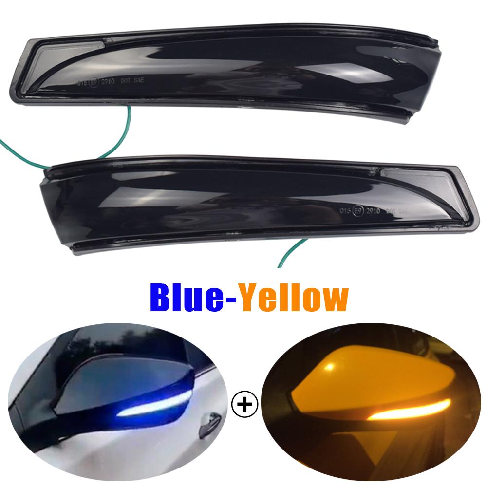 2pcs LED Dynamic Mirror Indicator Light For Hyundai Elantra GT Avante MK5 MD UD 11-15 Veloster i30 GD Flowing Turn Signal Lamp