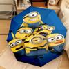 1PC Minion Invasion Automatic Umbrella - Suitable Travel Outdoor Portable Umbrella Birthday Gift Daily Essentials