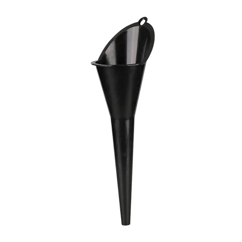 1-3PCS Car Long Stem Fuel Funnel Oil Fuel Filling Tools Anti-splash Plastic Oil Funnel Car Motorcycle Refueling Tools