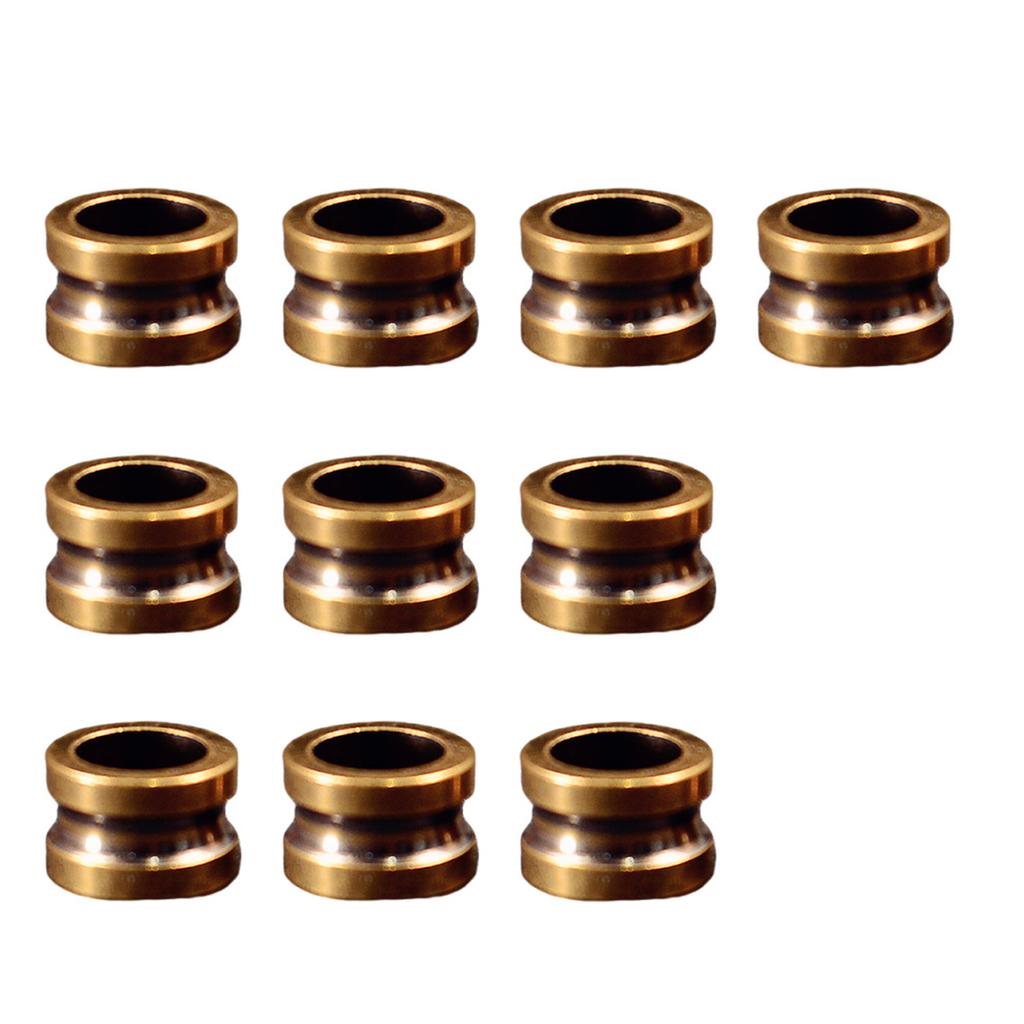 Decorative Copper Cord End Charm For Paracord Bracelets Necklaces Keychains DIY Jewelry Crafting Accessories