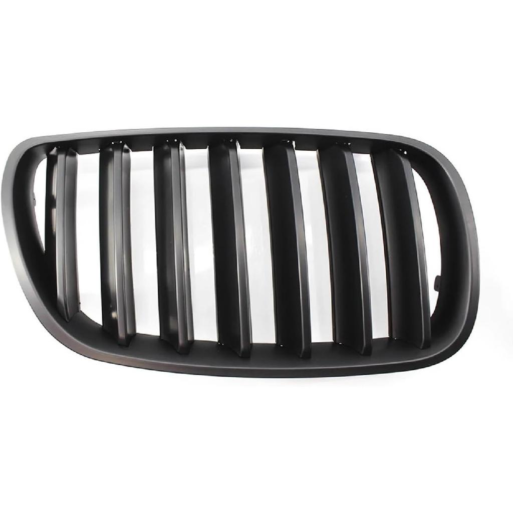 Front Matte Black Front Center Kidney Grille Compatible with BMW E83 LCI X3 2007-2010 Grill