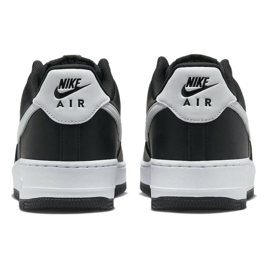 Nike Zapatillas Unisex Air Force 1 07 LV8 Día del Hangul Negro Transparente Azul Desgastado DZ5070-010