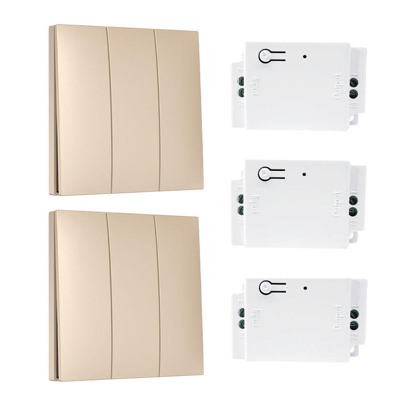 Self-Powered Wireless Switch: Stick-On Multi-Control Remote for 86-Type Panels, No Wiring Needed