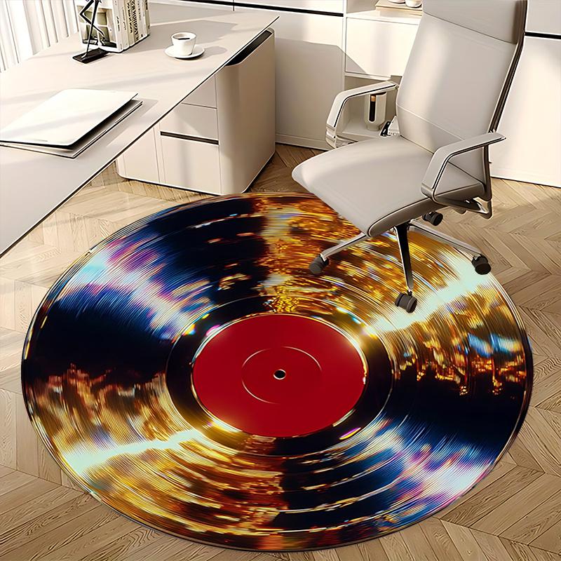 Golden Office Carpet Chair Mats, Home Decor, Sofa Rug, Office Carpet Gift for All Rooms1118140a