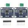 2 Pcs INA219 Bi-Directional DC Current Power Supply Sensor Breakout Module DIY 3V-5V IIC I2C Power Monitoring Sensor Module