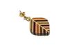Parquet earrings A by Hakone Maruyama Bussan