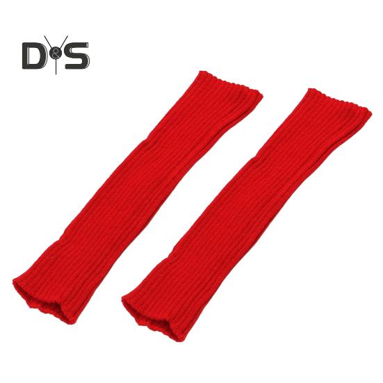 

1 пара зимних гетр, теплые японские гетры JK, полоски, эластичные трикотажные носки для носков, для вечеринок, занятий спортом, йоги, танцев, чехлы для ног красный